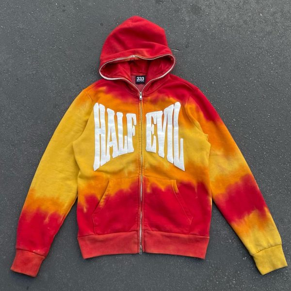 3RD COLORWAY - FULL ZIP DYE HOODIE
